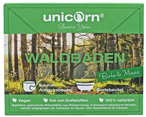 unicorn® Shinrin Yoku - Waldbaden für zu Hause - Aufgussbeutel (3er Set je Duft 1x)