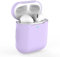 Silicone Protective Case/Cover Compatible with AirPods 1 & 2 [Light Purple]