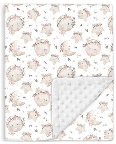 Copertina Neonato Invernale 100x135 - Coperta Pile Morbida Per Bambini In Cotone Oeko Tex - Coperta Culla Lettino 70x140 - Plaid, Pisolino, Scuola, Asilo Nido - Trapunta Leggera Lettino Con Sbarre