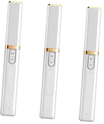 Mipcase 3pezzi Usb Ricaricabile Piegaciglia Elettrico Riscaldato Strumento Di Bellezza Per Ciglia e Durature Per Ragazze e Amiche