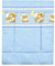 Baby Delux Wickelauflage Wickelunterlage 60x75 cm weiche Wickeltischauflage Baumwolle wasserdicht waschbar (Bärchen blau)