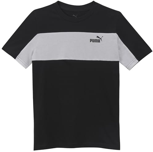 PUMA Jungen ESS Block Small Logo Tee B Hemd (1er Pack)