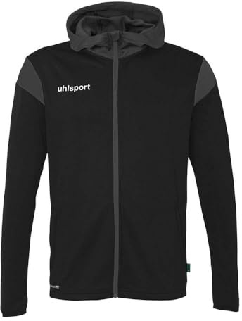 Uhlsport Squad 27 Track Kapuzenjacke schwarz, 5XL Herren