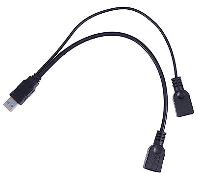 DOITOOL Cable Micro USB Adaptador Concentrador Macho Hembra Cable Adaptador USB