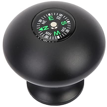 Monopod Knob, Pole Stick Grip with 3/8 Inch Screw, Aluminum Alloy Hand, Anti-skid for Outdoor Hiking Camping Suitable for Most Monopods and Tripods