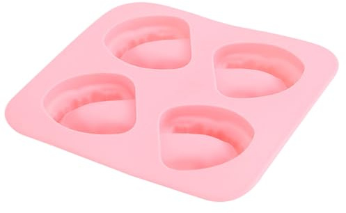 Gebiss Ice Tray, Silikon-Eisform,4 Loch Prothese Zähne Geformte Eiswürfelform, Wiederverwendbare Eiswürfelformen, Für Zahnarzt, Party, Gastgeschenk Am Aprilscherz, Halloween