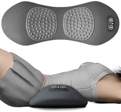 3-in-1 Rückenmassagegerät mit Vibration, Wärme & Dehnung – Ergonomische Rückenstütze zur Linderung von Rückenschmerzen & Förderung einer gesunden Körperhaltung