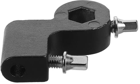 NULYLU Bass Drum Beater Halter Klemme Satz Metall Zubehör mit Unterstützungssystem für Drumsticks Pedal und Beckenständer Geeignet für Jazz und Snare Drums
