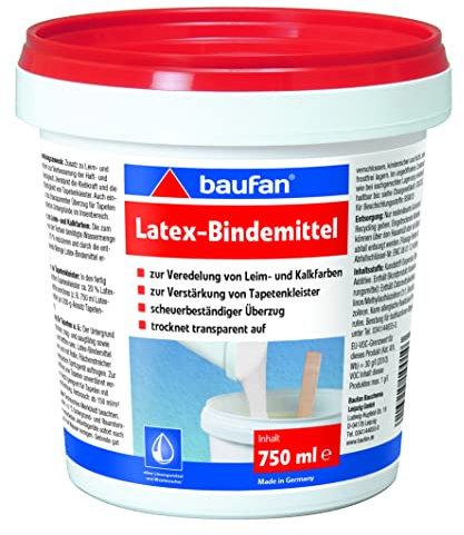 Baufan Latex Bindemittel scheuerbeständige Beschichtung 750 ml LF
