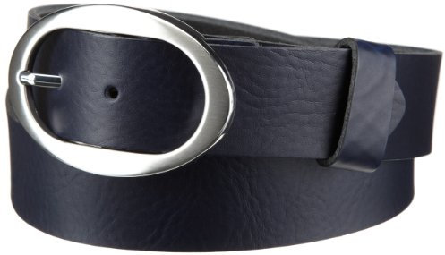 MGM Damen Basicgürtel Dora Gürtel, Blau (Dunkelblau), 85