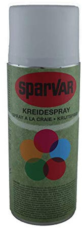 Kreidespray, Sprühkreide,Markierungsspray, 400ml, Farbton:Weiß, mit Schreibdüse