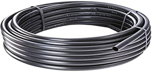 QLG 00571 Tuyau d'irrigation 6 bars ø 25 mm x 25 m, Noir