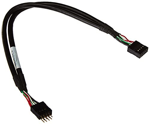 Link R10102 Cavo Prolunga 10 Poli, Maschio Femmina, 25 cm