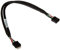 DeLOCK 0.25m 2xUSB2.0 USB Kabel (0.25m, 2.0, Stecker/Buchse, 480Mbps, schwarz)