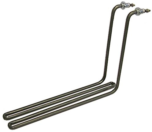 Elframo Radiatore per friggitrice EB8, EB18P 1260 W, 230 V, lunghezza 320 mm, larghezza 48 mm, altezza 220 mm, attacco M4, fissaggio a 2 fori, 1/4