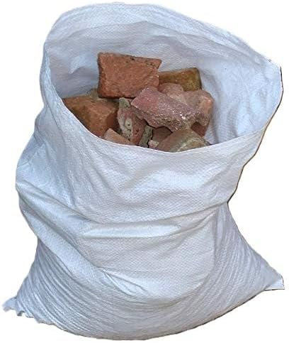 100 x résistant en polypropylène tissé gravats Builder Sacs Sacs 55,9 x 76,2 cm