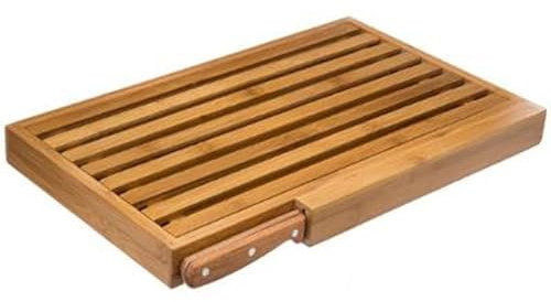 FIVE Simply Smart - Set Planche à Pain & Couteau Bambou 44cm Naturel