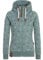 Newbestyle Jacke Damen Sweatjacke Hoodie Sweatshirt Oberteile Damen Pullover Kapuzenpullover Pulli mit Reissverschluss,Green,2XL