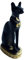 Ägypten 3D Bastet Harz Home Desktop Tischdekoration handgefertigt Ornament Touristensouvenir Kollektion