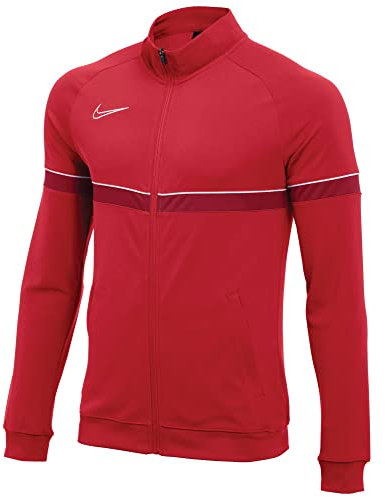 Nike Mixte enfant Academy 21 Jacket, UNIVERSITY RED/WHITE/GYM RED/WHITE, 13-15 EU