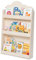moblì Dotty by montessorianische Bücherregal für Kinder |3 hohe Regale aus natürlichem Birkenholz | Frontale Positionierung der Bücher | Platzsparend | Made in Italy (Natürliches Holz, Wolke)