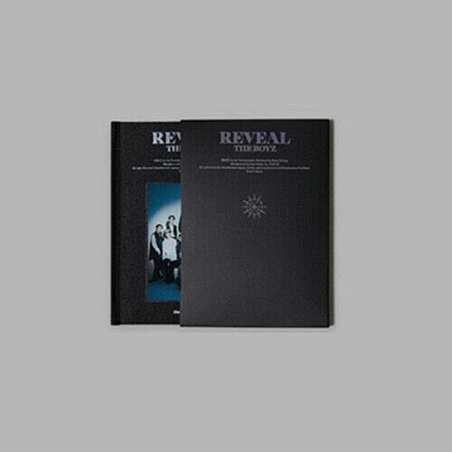 THE BOYZ [ REVEAL ] 1st Album [ MOON ] VER. 1ea CD+112p Photo Book+1ea Post Card+1ea Film Photo Card +1ea Selfie Photo Card+1ea Scratch Fortune Card K-POP SEALED+TRACKING NUMBER
