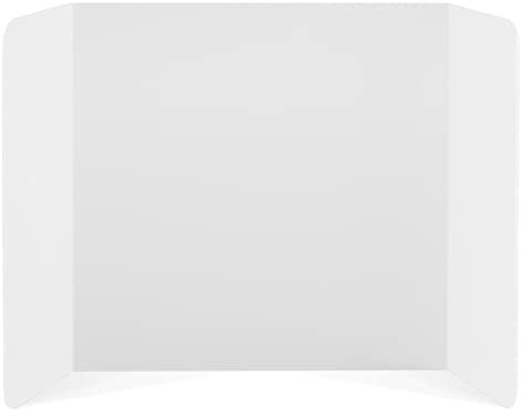 Pronomic AS-180D Acoustic Shield Acryl-Display - Schallschutz-Element, Klangreflektor & Hygiene-Blende für Konzert, Probe, Unterricht etc. - Mobil platzierbar - 540 x 430 mm