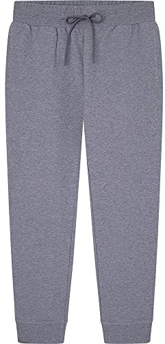 Hackett London Herren Essential Jogger Sweatpants, Grey (Grey Marl), L