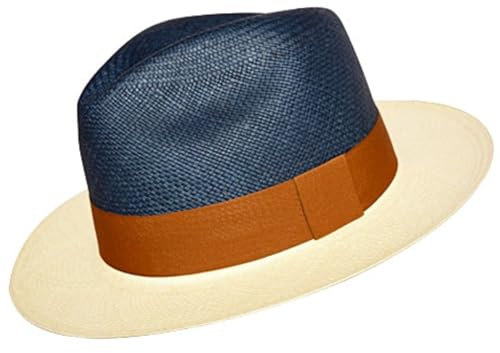 Gamboa Sombrero Panama Hombre y Mujer de Paja Toquilla Original de Ecuador Verano Fedora Playa