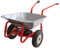 Trolem - Brouette Électrique - Brouette de Jardin à Moteur Électrique - Avec Batterie Rechargeable - Autonomie 4 à 6 h - Jusqu’à 100 kg - 2 Roues - Chariot Terrain Pente