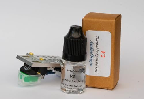 Silver Headshell Cartridge Mount,Elliptical Stylus, Needle, Oil Bundle for Technics SL Q2, SL Q202, SL Q2K, SL Q3, SL Q303, SL Q33, SL Q33K, SL Q3K, SL H302, MADE IN ENGLAND