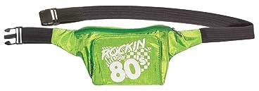 Horror-Shop Grüne 80er-Jahre Bauchtasche als Retro Wammerl