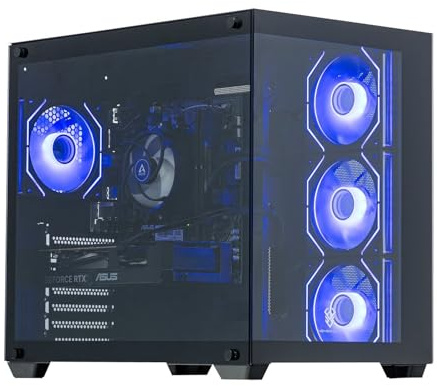 Veno Scorp Gaming PC Desktop Computer: i7-3770 3.90Ghz - 16GB RAM - GTX 1650 4GB - 256GB SSD - 1TB HDD - 500W 80+ PSU - Nemesis RGB Gaming Case - WIFI - Windows 11
