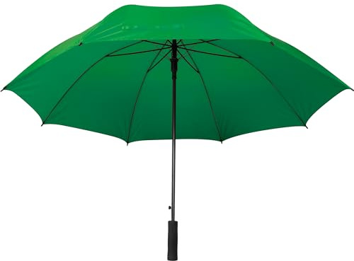 Automatik-Regenschirm XXL / mit Softgriff / Farbe: grün