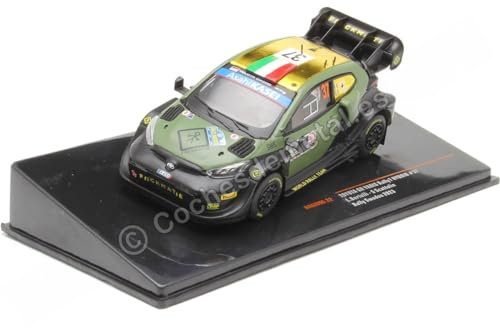MODELLINO IN SCALA Ixo Model COMPATIBILE CON TOYOTA YARIS WRC N.37 RALLY SWEDEN 2023 BERTELLI-SCATTOLIN 1:43 MODEL SCALE RAM896 241217
