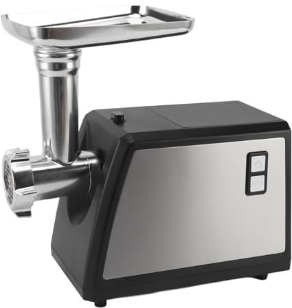 Tritacarne Elettrico, Macchina per Insaccatrice Multifunzionale da 3500 W in Acciaio Inossidabile 304, Sistema di Protezione del Motore in Rame, Facile da Pulire, Applicabile per