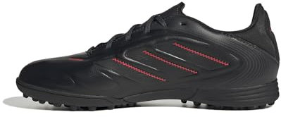 adidas COPA Pure III League Turf Football Boots Kids Fußballschuhe, Core Black/Carbon/Lucid Red, 28 EU