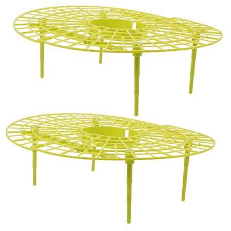 CIYODO 2st Erdbeerständer Erdbeeranbauhalter Erdbeeranbaugestelle Erdbeerunterstützung Spalier Für Erdbeerpflanzen Erdbeerstützen Für Den Garten Erdbeer Pflanzenschutz Obstständer Plastik