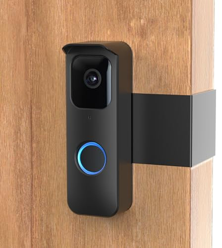 Aiopoaop Blink Doorbell Mount, Anti-Theft Blink Video Doorbell Camera Mount No Drill, Not Block Doorbell Motion Sensor, Doorbell Bracket for Houses, Apartments, Businesses- Black