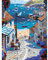feelive Paysage Peinture par Numéro pour Adulte, Kit de Peinture à l'huile sur Toile Bricolage pour Enfant Débutants Avec Pinceau Pigment Acrylique Ville 30x40cm