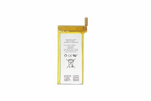 1x Batería de Repuesto 616-0467 Nano 5 de 450 mAh para Nano 5 Batería de 3,7 V para iPod Nano5 5G 5ta Generación 5Gen MP3 Recargable Nano 5