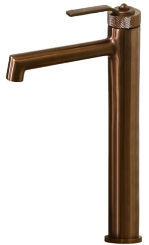 Essebagno Molette mitigeur lavabo haut cuivre brossé