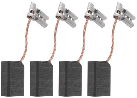 OTOTEC 4 cepillos de carbono para amoladora, herramienta eléctrica angular, repuesto de 0.55 x 0.3 x 0.25 pulgadas, compatible con Milwaukee 22180710 22-18-0710