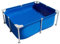 Marco Piscina 120-300cm Acero Pro Rectángulo Piscina Elevada Piscina Elevada Rectangular Familiar Piscina Elevada Piscina Exterior Jardín(150 * 105 * 45cm)