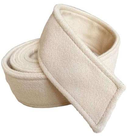kowaku Taillengürtel für Damen Als Breiter Mantelgürtel Und Bindegürtel Aus Wolle Zweiseitiger Stoffgürtel Breiter Gürtel für Damen für Einen Eleganten Look für Mäntel Und Jacken