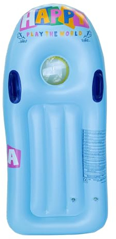 Surfboard Schwimminsel | Schwimmende Luftmatratze Bett, Wasser Spielzeug Liege, Pool Float Matte | Tragbares Schlauchboot für Strandurlaub, See und Hinterhof Freizeit