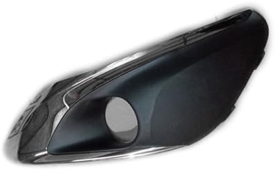 SPUFKGE Antibrouillard Pour Peugeot 308S 2015 2016 Cache Chromé Pour Pare-chocs Avant Feu Antibrouillard, Avec Enjoliveur Cadre(Left side)
