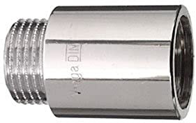 Cornat chrom Hahnverlängerung 1/2 Zoll x 15 mm, TEC382101