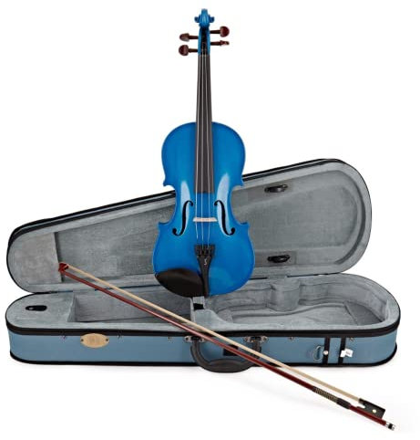 Stentor Harlequin Violine Garnitur - Blau 4/4 (Vorbereitet)
