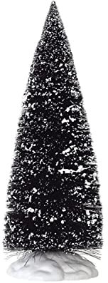 Lemax - Extra Large Bristle Tree - Whimsical Black Christmas Tree Sculpture